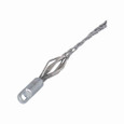 Eaton PH15034 pulling grip, Standard Length, Rotating Eye, K-Type, Heavy duty, 16400 lbs break, 1.50-1.99" cord diameter, 34" mesh length, Galvanized Steel, 1-3/8" eye diameter