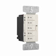 Eaton PT18H-LA Accell hour timer, 1, 2, 4, 8, 12 hour default time settings, 15A, 120V, Wire leads, Five button, Light almond, Load type: Incandescent, halogen, MLV, ELV, fluorescent, CFL, LED, Single-pole, Polycarbonate, 1800W