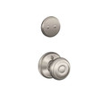 Schlage Residential F94 - Georgian Knob One-Sided Dummy Interior Pack - Exterior Handleset Sold Separately