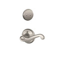 Schlage Residential Schlage Residential F94 - Flair Lever One-Sided Dummy Interior Pack - Exterior Handleset Sold Separately SCR-F94-NONKEYED-FLA Schlage Residential Schlage Residential F94 - Flair Lever One-Sided Dummy Interior Pack - Exterior Handleset Sold Separately SCR-F94-NONKEYED-FLA