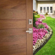 Baldwin Baldwin Prestige Torrey Pines Sectional Single Cylinder Handleset and Torrey Lever and Square Bevel Interior Rose BAL-TPH