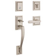 Baldwin Baldwin Prestige Torrey Pines Sectional Single Cylinder Handleset and Torrey Lever and Square Bevel Interior Rose BAL-TPH