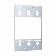 Eaton QC3FP breaker, Face mounting plate,Type C,QC,Three-pole,Cable-in/Cable-out