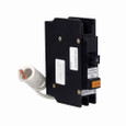 Eaton QCGFEP1015W2 QC GFCI circuit breaker, Equipment protector, Auxiliary switch, 30 mA trip sensitivity, 20 A, 10 kAIC, Single-pole, 120 V, Non-Interchangeable, Cable-in/cable-out, Breaker type QCGF