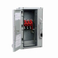 Eaton DH221FCK Harsh Environment, Heavy Duty Safety Switch, Single-Throw, 30A, 240V, Two-pole, Two-wire, Fusible without neutral, NEMA 4X, Non-metallic, Class H fuses, 1.5 hp at 240 Vac Std. 1 Ph, 5 hp at 250 Vdc