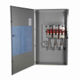 Eaton DH228FRK Heavy duty single-throw fused safety switch, 1200 A, NEMA 4X, Stainless steel, Class L, Fusible without neutral, Two-pole, Two-wire, 240 V, (4)#1/0-(4)750 kcmil Al