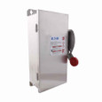 Eaton DH222NWKX Heavy duty single-throw fused safety switch, 100 A, NEMA 4X, Non-metallic, KRYDON, Two-pole, Two-wire, 240 V, Max Hp: 7.5, 15 hp/15, 30 hp/20 hp (1,3PH @ Std fuse/time delay/250 Vdc), #14-#1/0 Cu/Al