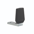 Ives FS434 Steel Angle Door Stop, Zinc Plated Finish