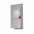 Eaton DH223NDK Heavy duty single-throw fused safety switch, Enhanced visible blade, 100 A, NEMA 12/3R, Neutral, Two-pole, Three-wire, 240 V, Max Hp: 7.5, 15 hp/15, 30 hp/20 hp (1,3PH @ Std fuse/time delay/250 Vdc), #14-#1/0 Cu/Al