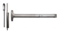 Detex Detex 5009DN/5109DN Advantex 50/51 Series Narrow Surface Vertical Rod Device, Key Unlocks Lever, Locked When Key Removed DTX-5009DN/5109DN