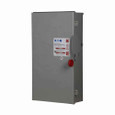 Eaton DH264NRK Heavy duty single-throw fused safety switch, 200 A, NEMA 3R, Painted galvanized steel, Class H, Fusible with neutral, Two-pole, Three-wire, 600 V, Max Hp: 50, 50 hp/50 hp (1PH @480,600 V TD/600 Vdc), #6-250 kcmil Cu/Al
