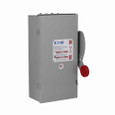 Eaton DH362FRKV Custom single-throw fused safety switch, Enhanced visible blades, 60 A, NEMA 3R, Painted galvanized steel, Class H, Fusible without neutral, Three-pole, Three-wire, 600 V, Max Hp: 20, 25/ 30, 50 hp (1/3PH @480, 600 V), #14-#2 Cu/Al