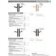 Emtek Emtek 1151 Multi Point Lock Trim (Door Config #1) - Sandcast Bronze Plates, Rectangular Style (1.5" x 11"), Keyed with American Cylinder Hub BELOW Handle EMTEK-1151