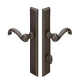 Emtek Emtek 1153 Multi Point Lock Trim (Door Config #1) - Sandcast Bronze Plates, Rectangular Style (1.5" x 11"), Non-Keyed American Style Thumbturn Inside EMTEK-1153
