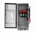 Eaton DH362FDKW Enhanced visible blade single-throw safety switch, Enhanced visible blades, 60 A, NEMA 12/3R, Painted galvanized steel, Class H, Three-pole, Three-wire, 600 V, Max Hp: 20, 25/ 30, 50 hp (1/3PH @480, 600 V), #14-#2 Cu/Al