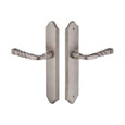 Emtek Emtek 1182 Multi Point Lock Trim (Door Config #1) - Brass Plates, Concord Style (2" x 10.5"), Non-Keyed Passage EMTEK-1182
