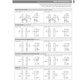 Emtek Emtek 1182 Multi Point Lock Trim (Door Config #1) - Brass Plates, Concord Style (2" x 10.5"), Non-Keyed Passage EMTEK-1182