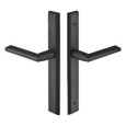 Emtek Emtek 11A2 Multi Point Lock Trim (Door Config #1) - Brass Plates, Modern Style (1.5" x 11"), Non-Keyed Passage EMTEK-11A2