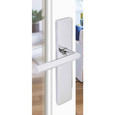 Emtek Emtek 11A3 Multi Point Lock Trim (Door Config #1) - Brass Plates, Modern Style (1.5" x 11"), Non-Keyed American Style Thumbturn Inside EMTEK-11A3