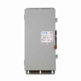 Eaton DH364FDK Heavy duty single-throw fused safety switch, 200 A, NEMA 12/3R, Painted galvanized steel, Class H, Fusible without neutral, Three-pole, Three-wire, 600 V, Max Hp: 50, 50/ 125, 150 hp (1/3PH @480, 600 V), #6-300 kcmil Cu/Al