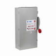 Eaton DH363FRK-PM Custom single-throw fused safety switch, Pole mount, 100 A, NEMA 3R, Painted galvanized steel, Class H, Fusible without neutral, Three-pole, Three-wire, 600 V, Max Hp: 30, 40/ 60, 75 hp (1/3PH @480, 600 V), #14-#1/0 Cu/Al
