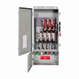 Eaton DH364NGKLC Quick Connect Safety Switch, Heavy Duty, Single-Throw, 200A, 600V,3P, Fusible with solid neutral, Series K, NEMA 1, Cam-Lok
