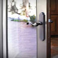 Emtek Emtek 1225 Multi Point Lock Trim (Door Config #2) - Sandcast Bronze Plates, Arched Style (2" x 10"), Dummy Pair EMTEK-1225
