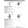 Emtek Emtek 1243 Multi Point Lock Trim (Door Config #2) - Lost Wax Cast Bronze Plates, Tuscany Style (2" x 10.5"), Non-Keyed American Style Thumbturn Inside EMTEK-1243