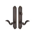 Emtek Emtek 1243 Multi Point Lock Trim (Door Config #2) - Lost Wax Cast Bronze Plates, Tuscany Style (2" x 10.5"), Non-Keyed American Style Thumbturn Inside EMTEK-1243