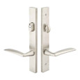 Emtek Emtek 12A1 Multi Point Lock Trim (Door Config #2) - Stainless Steel Plates, Modern Style (1.5" x 11"), Keyed with American Cylinder Hub ABOVE Handle EMTEK-12A1-SS