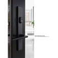 Emtek Emtek 12A2 Multi Point Lock Trim (Door Config #2) - Brass Plates, Modern Style (1.5" x 11"), Non-Keyed Passage EMTEK-12A2