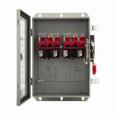 Eaton DH461UDK Heavy duty single-throw non-fused safety switch, Single-throw, 30A, NEMA 12, Painted galvanized steel, , Non-fusible, Four-pole, Four-wire, 10 at 240 Vac TD 1 Ph, 20 at 480 Vac TD 1 Ph, 25 at 600 Vac TD 1 Ph Eaton DH461UDK Heavy duty single-throw non-fused safety switch, Single-throw, 30A, NEMA 12, Painted galvanized steel, , Non-fusible, Four-pole, Four-wire, 10 at 240 Vac TD 1 Ph, 20 at 480 Vac TD 1 Ph, 25 at 600 Vac TD 1 Ph