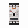 Eaton DK3400A02 Series C complete molded case circuit breaker, K-frame, DK, Fixed thermal, fixed magnetic trip, Three-pole, 400A, 240 Vac, 250 Vdc, 65 kAIC at 240 Vac, 10 kAIC at 250 Vdc, Line and load, 1A-1B rear w/ left pigtail, 50/60 Hz