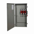 Eaton DH465URK Heavy duty single-throw non-fused safety switch, Single-throw, 400A, NEMA 3R, Painted galvanized steel, , Non-fusible, Four-pole, Four-wire, 125 at 240 Vac TD 3 Ph, 250 at 480 Vac TD 3 Ph, 350 at 600 Vac TD 3 Ph, 50 at 250 Vdc