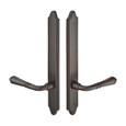 Emtek Emtek 1372 Multi Point Lock Trim (Door Config #3) - Brass Plates, Concord Style (1.5" x 11"), Non-Keyed Passage EMTEK-1372