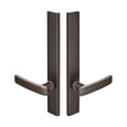 Emtek Emtek 13A2 Multi Point Lock Trim (Door Config #3) - Brass Plates, Modern Style (1.5" x 11"), Non-Keyed Passage EMTEK-13A2