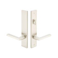 Emtek Emtek 13B3 Multi Point Lock Trim (Door Config #3) - Brass Plates, Modern Style (2" x 10"), Non-Keyed American Style Thumbturn Inside EMTEK-13B3