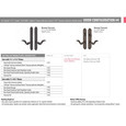 Emtek Emtek 1431 Multi Point Lock Trim (Door Config #4) - Lost Wax Cast Bronze Plates, Tuscany Style (1.5" x 11-1/8"), Keyed with American Cylinder Hub ABOVE Handle EMTEK-1431