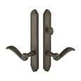 Emtek Emtek 1433 Multi Point Lock Trim (Door Config #4) - Lost Wax Cast Bronze Plates, Tuscany Style (1.5" x 11-1/8"), Non-Keyed American Style Thumbturn Inside EMTEK-1433