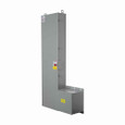 Eaton DT225NRKLC quick connect heavy-duty double throw switch,Cam-Lok,400A,NEMA 3R,Two-pole,Series K,240V,Heavy-duty,Double throw,Upper switch: fusible with solid neutral/lower switch: fusible