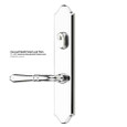 Emtek Emtek 1473 Multi Point Lock Trim (Door Config #4) - Brass Plates, Concord Style (1.5" x 11"), Non-Keyed American Style Thumbturn Inside EMTEK-1473