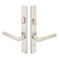 Emtek Emtek 14A1 Multi Point Lock Trim (Door Config #4) - Stainless Steel Plates, Modern Style (1.5" x 11"), Keyed with American Cylinder Hub ABOVE Handle EMTEK-14A1-SS