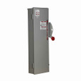 Eaton DT323FRK Heavy duty double-throw safety switch, 100 A, NEMA 3R, Painted galvanized steel, Class H fuses, Fusible without neutral, Three-pole, Three-wire, K-series, 240 V