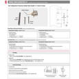 Emtek Emtek 14B4 Multi Point Lock Trim (Door Config #4) - Stainless Steel Plates, Modern Style (2" x 10"), Non-Keyed Fixed Handle Outside, Operating Handle Inside (for Semi-Active Door) EMTEK-14B4-SS