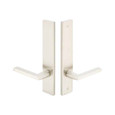 Emtek Emtek 14B5 Multi Point Lock Trim (Door Config #4) - Brass Plates, Modern Style (2" x 10"), Dummy Pair EMTEK-14B5
