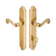 Emtek Emtek 1583 Multi Point Lock Trim (Door Config #5) - Brass Plates, Concord Style (2" x 10.5"), Non-Keyed American Style Thumbturn Inside EMTEK-1583