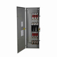 Eaton DT365FRK Heavy duty double-throw safety switch, 400 A, NEMA 3R, Painted galvanized steel, Class T fuses, Fusible without neutral, Three-pole, Three-wire, K-series, 600 V