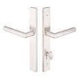 Emtek Emtek 15A3 Multi Point Lock Trim (Door Config #5) - Stainless Steel Plates, Modern Style (1.5" x 11"), Non-Keyed American Style Thumbturn Inside EMTEK-15A3-SS