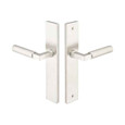 Emtek Emtek 15B2 Multi Point Lock Trim (Door Config #5) - Stainless Steel Plates, Modern Style (2" x 10"), Non-Keyed Passage EMTEK-15B2-SS