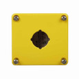 Eaton E22CDP1Y E22 Pushbutton, 22.5 mm, Non-metallic Heavy-Duty, NEMA 4, 4X, 13, Polycarbonate